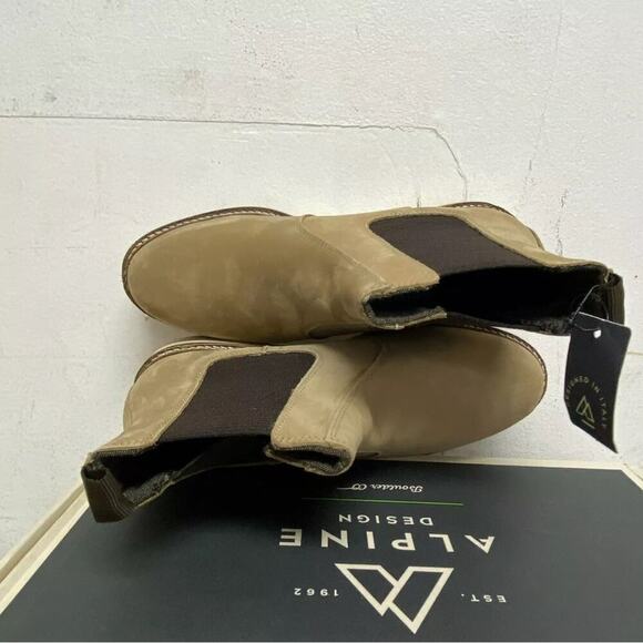 Alpine Design‎ Women's Blaze Chelsea Boots Ivory Color AD23WCW006-IVY - NEW - 8 - Picture 7 of 9